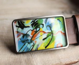 Kandinsky: Evezők szögletes övcsat