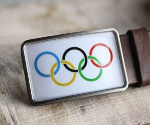 Olimpia szögletes övcsat