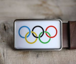 Olimpia szögletes övcsat