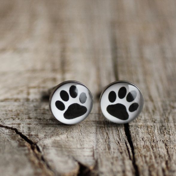 Tappancs nemesacél fülbevaló - Övcsatbolt