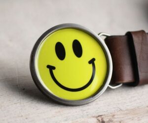 Smiley kerek övcsat - Övcsatbolt