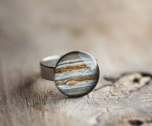 Jupiter nemesacél gyűrű - Övcsatbolt