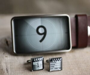 Film visszaszámlálás övcsat - Övcsatbolt