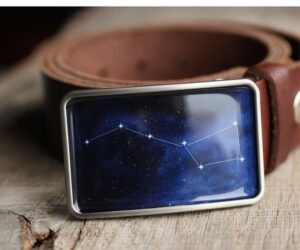 Göncölszekér szögletes övcsat - Övcsatbolt