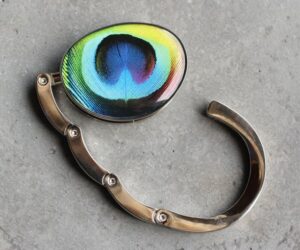 Pávatoll táskaakasztó - Övcsatbolt