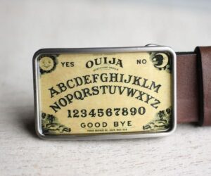Ouija tábla szögletes övcsat - Övcsatbolt