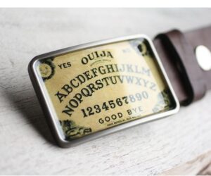 Ouija tábla szögletes övcsat - Övcsatbolt
